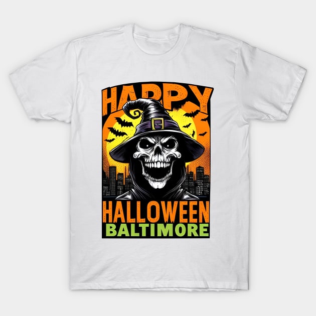 Baltimore Halloween T-Shirt by Americansports